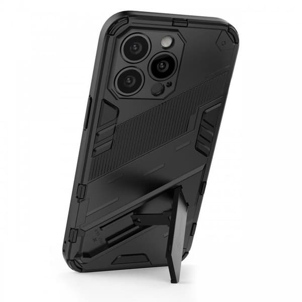 iPhone 14 Pro stødsikkert cover med Kickstand ThinArmor V2