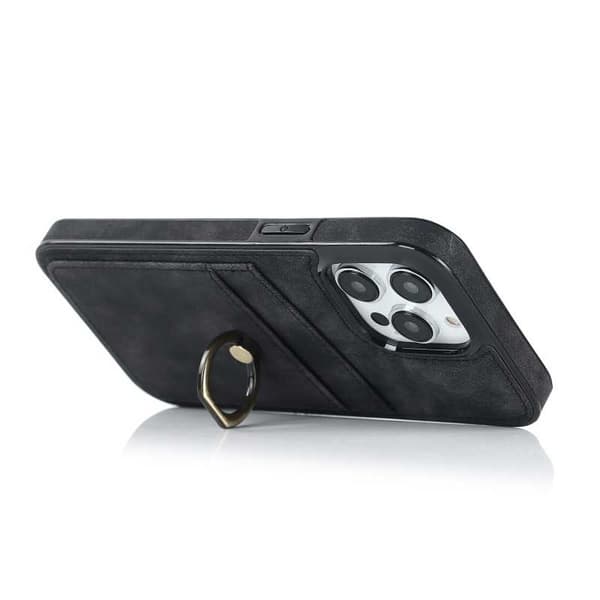 iPhone 14 Pro mobilcover med kortholder Retro V4