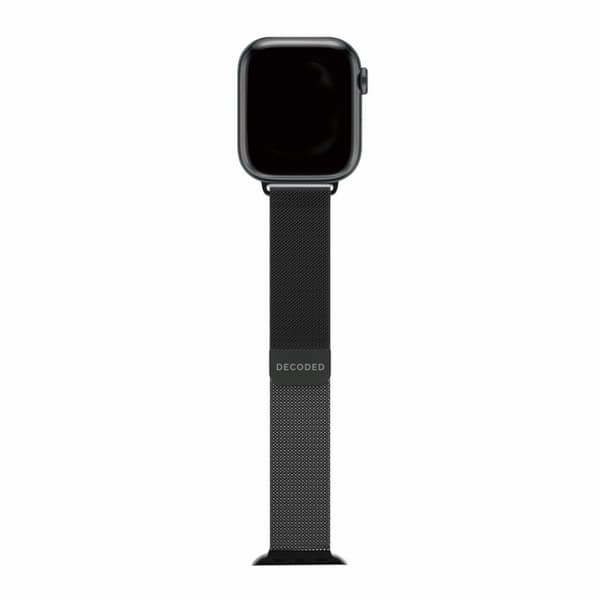 Decoded Apple Watch 38/40/41/42mm Ranneke Milan Traction Strap Musta