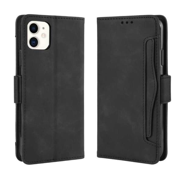 iPhone 15 lompakkokotelo PU-nahkainen 6-POCKET Winston V3