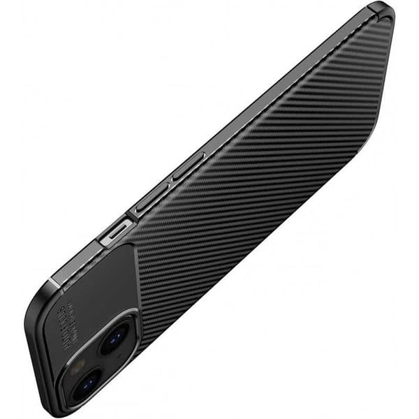 iPhone 15 Iskunkestävä ohut kansi FullCarbon V4