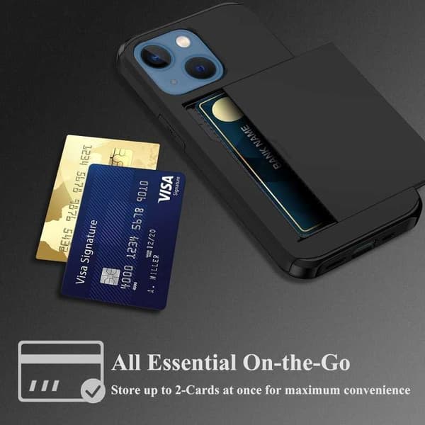 iPhone 15 Iskunkestävä Cover Cover Card -paikka StreetWise