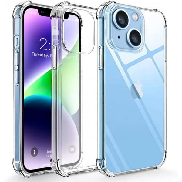 iPhone 15 iskuja vaimentava silikonikotelo Shockr