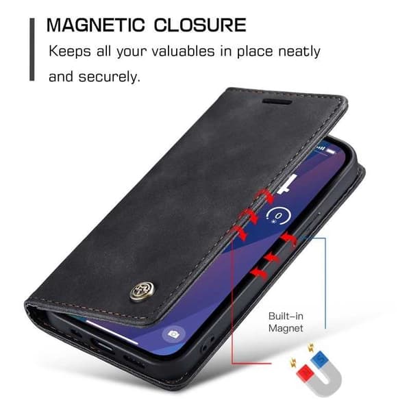 iPhone 15 Elegant Flipfodral CaseMe 3-FACK