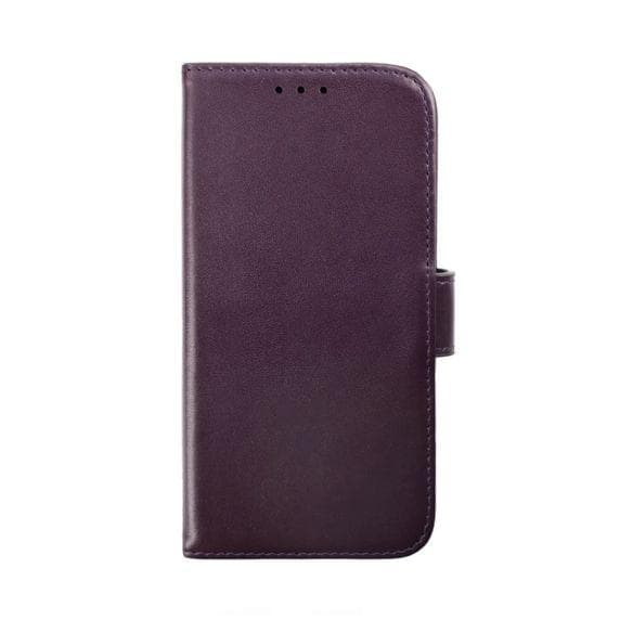 iPhone 15 Plånboksfodral Läder Rvelon - Lila