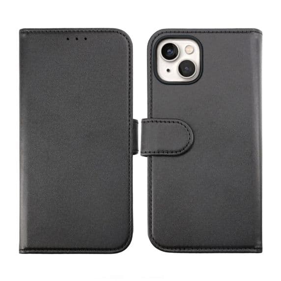iPhone 15 Plånboksfodral Magnet Rvelon - Svart