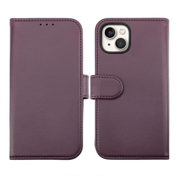 iPhone 15 Plånboksfodral Magnet Rvelon - Lila