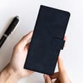 Miniatyrbild 3 av 4: Étui för Samsung Galaxy A40 - MÄRKE - Krokodilskinnseffekt - Plånboksöppning - Video Stöd - Mörkblå