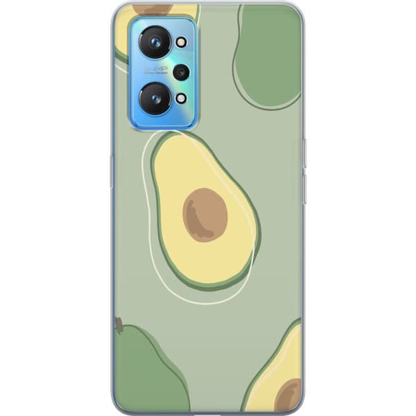Realme GT Neo2 Genomskinligt Skal Avokado