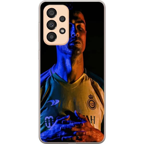 Samsung Galaxy A33 5G Gennemsigtig cover Cristiano Ronaldo