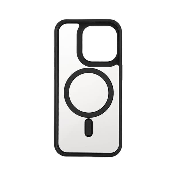 Mobildeksel Bumper MagSeries Black & Clear - iPhone 15 Pro