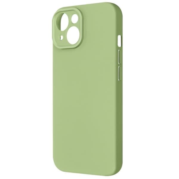 Coque - AVIZAR - iPhone 15 Plus - Mjuk Silikon - Höjd Kamerablock - Grön Matcha