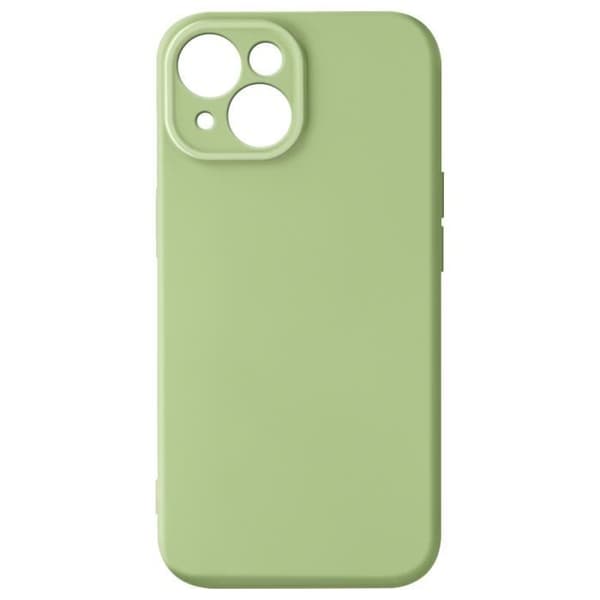 Coque - AVIZAR - iPhone 15 Plus - Mjuk Silikon - Höjd Kamerablock - Grön Matcha