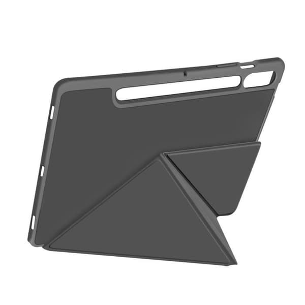 AVIZAR Skal för Samsung Tab S9 - Origami Flip Fodral Multi-Position Support - Grå