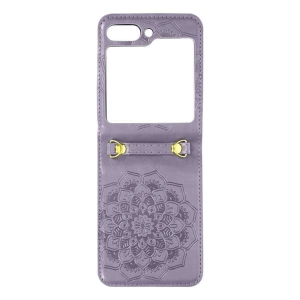 Fodral Kompatibel med Samsung Galaxy Z Flip 5 Mandala Purple Fodral