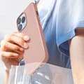 Miniatyrbild 4 av 4: Fodral till iPhone 15 Pro - AVIZAR - Klassiskt fodral Organic - Anti-chock silikon - Rosa