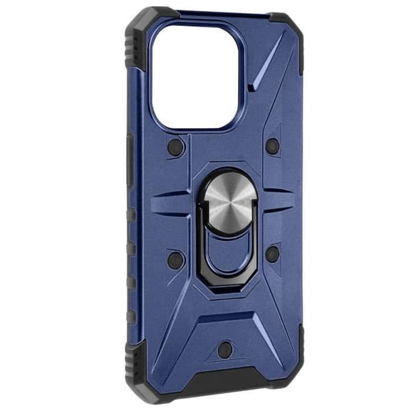 Coque - AVIZAR - iPhone 15 Pro - Stötdämpande bumper - Bi-material - Videostöd