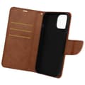 Miniatyrbild 2 av 4: Fodral till iPhone 15 - AVIZAR - Flip Wallet Video Support - Brun