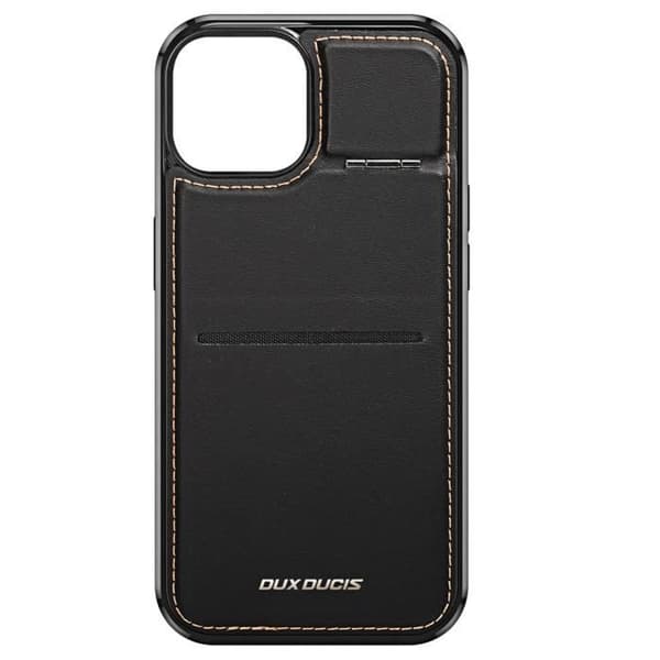 MagSafe fodral för iPhone 15 Plus - DUX DUCIS - Rafi Svart - Anti-RFID kortförvaring