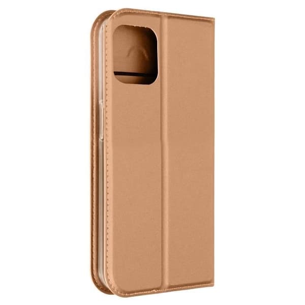 Fodral till iPhone 15 Plus - DUX DUCIS - Rosa - Flip Card Hållare Video Support