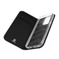 Miniatyrbild 2 av 4: Fodral till iPhone 15 Plus - DUX DUCIS - Svart - Flip Card Hållare Video Support