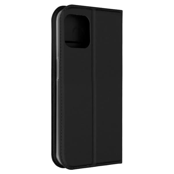 Fodral till iPhone 15 Plus - DUX DUCIS - Svart - Flip Card Hållare Video Support