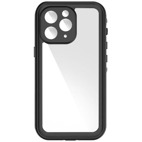 REDPEPPER Helfodral till iPhone 11 Pro Max Vattentät IP69 - Svart kontur