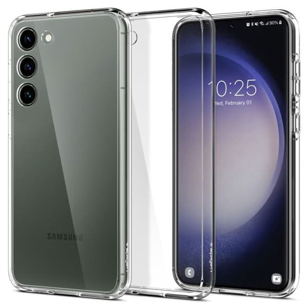 Spigen Ultra Hybrid - Fodral för Samsung Galaxy S23+ (Transparent) - 8809896740692