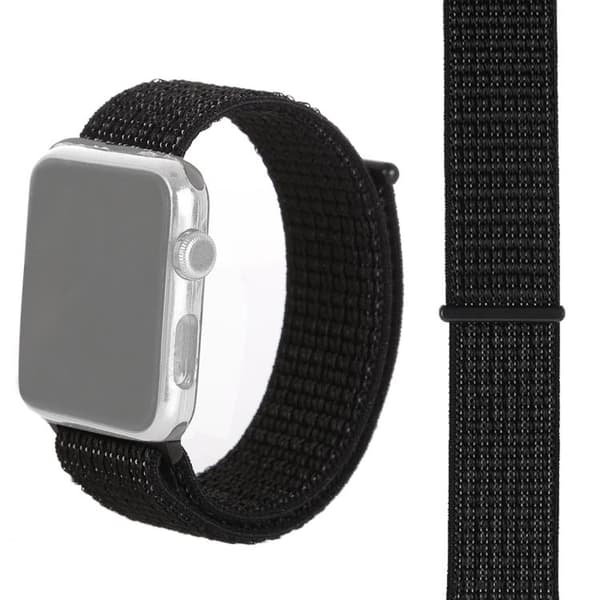 Kardborrearmband för Apple Watch 8 41mm - Svart