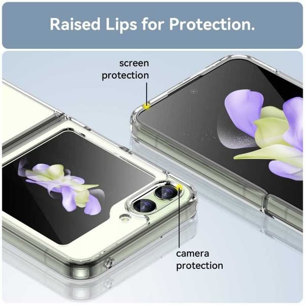 Samsung Z Flip 5 iskuja vaimentava kotelo Simple