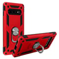 Miniatyrbild 2 av 4: Coque - AVIZAR - Galaxy S10 - Bi-materialer - Stiv og Blød - Videostøtte Rød