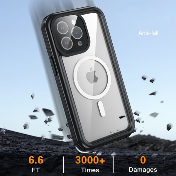INF Vandtæt & beskyttende etui til iPhone iPhone 15 Pro Max