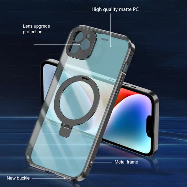 INF Skärmskydd magnetiskt skyddande telefonfodral med stativ iPhone 13