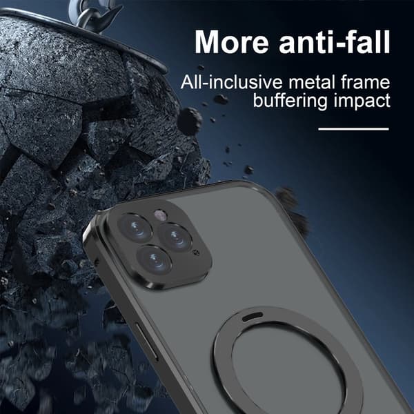 INF Skärmskydd magnetiskt skyddande telefonfodral med stativ iPhone 13