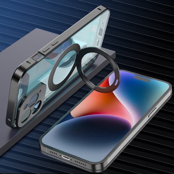 INF Skärmskydd magnetiskt skyddande telefonfodral med stativ iPhone 13