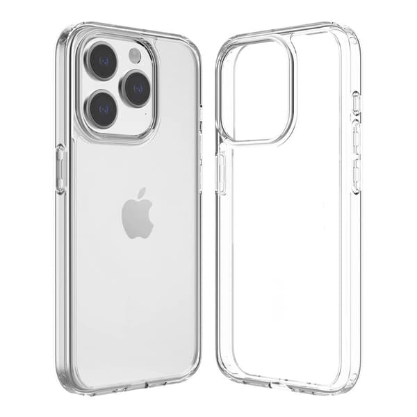 iPhone 15 Pro Max Stöttåligt Skal Rvelon - Transparent