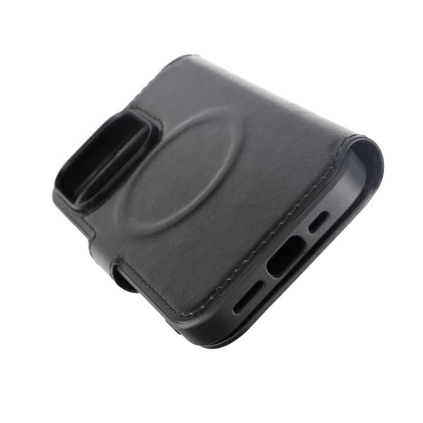 iPhone 15 Pro Plånboksfodral med Magsafe Rvelon - Svart