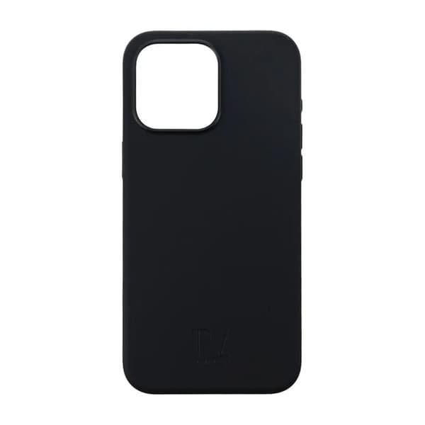 iPhone 15 Pro Max Mobilskal Silikon Rvelon - Svart