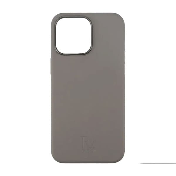iPhone 15 Pro Mobilskal Silikon Rvelon - Grå