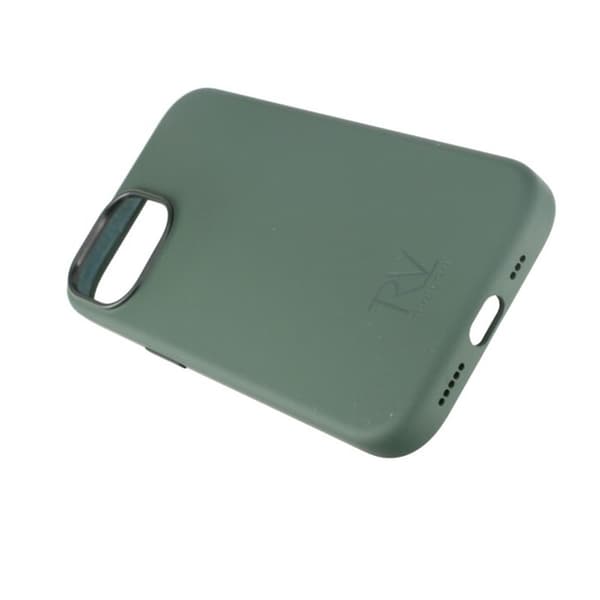 iPhone 15 Silikonskal Rvelon MagSafe - Grön