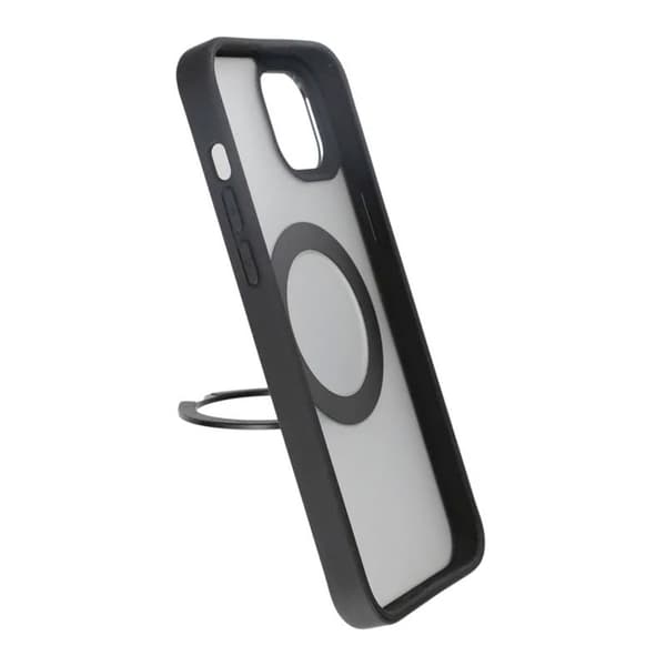 iPhone 15 Skal med MagSafe Stativ Rvelon - Svart