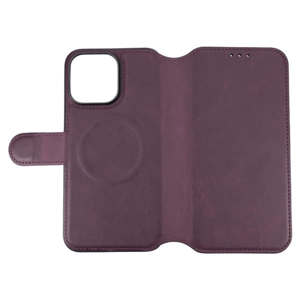 iPhone 15 Pro Max Plånboksfodral med Magsafe Rvelon - Lila