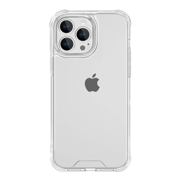iPhone 15 Pro Stöttåligt Mobilskal - Transparent
