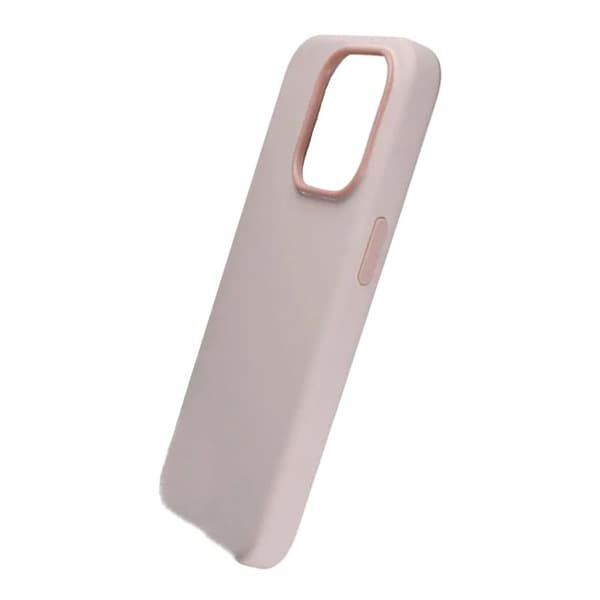 iPhone 15 Pro Max Silikonskal Rvelon MagSafe - Rosa