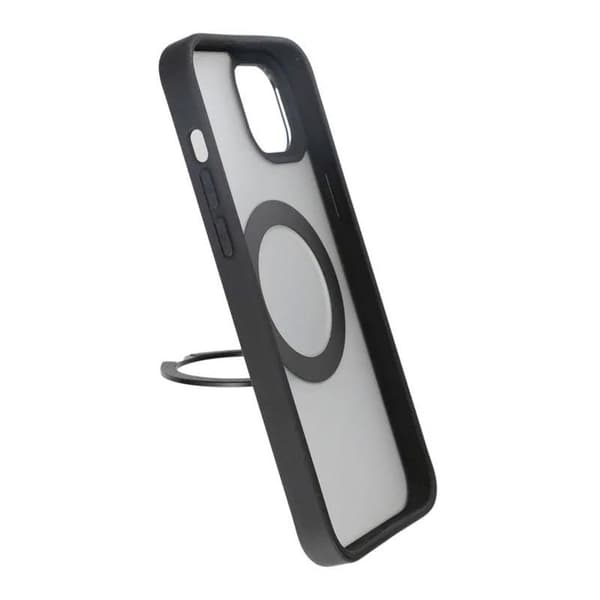 iPhone 15 Plus Skal med MagSafe Stativ Rvelon - Svart