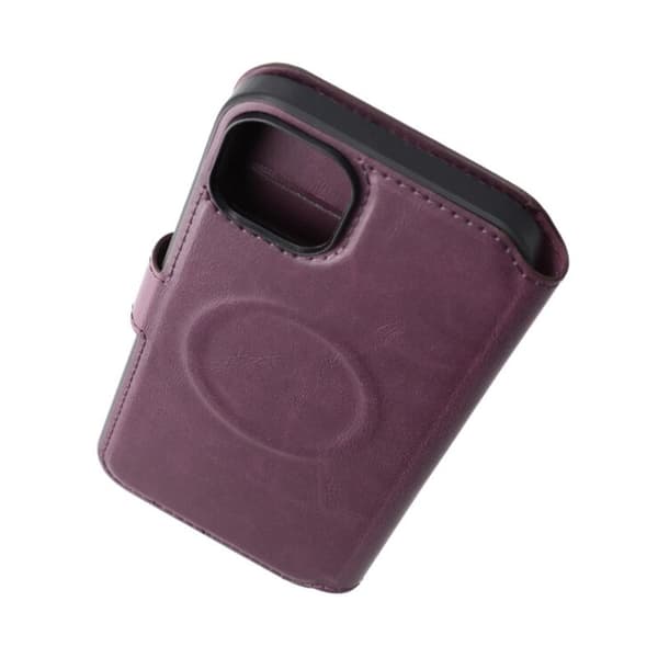iPhone 15 Plus Plånboksfodral med Magsafe Rvelon - Lila