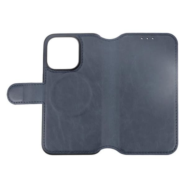 iPhone 15 Pro Plånboksfodral med Magsafe Rvelon - Blå