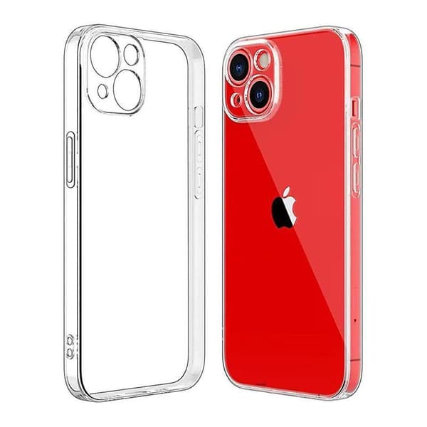 iPhone 15 Plus Mobilskal Ultratunt TPU - Vit