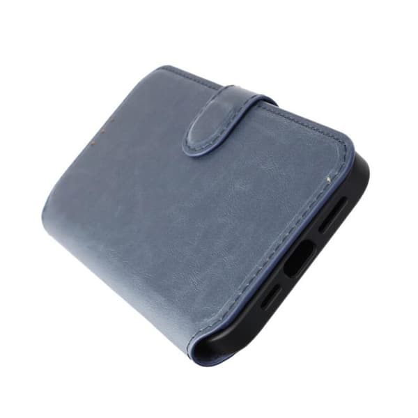 iPhone 15 Plus Plånboksfodral med Magsafe Rvelon - Blå