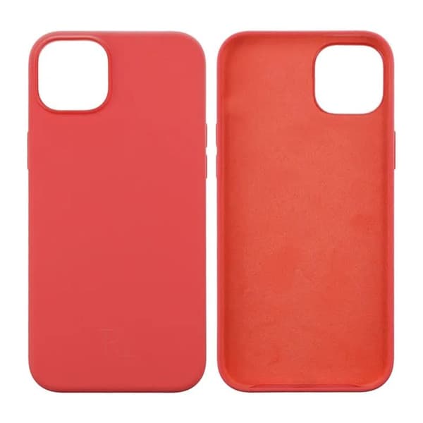 iPhone 15 Plus Mobilskal Silikon Rvelon - Röd